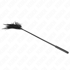 KINK ŽGEČLJIVČEK Kink Tickle Feathers Black (45 cm)