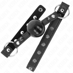 KINK GAG Kink With Tip Rivet And Snap Lock Black (4 cm)