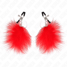 KINK ŠČIPALKE ZA BRADAVIČKE Kink Feather Red