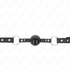 KINK GAG Kink With Tip Rivet And Snap Lock Black (4 cm)