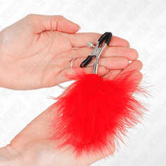 KINK ŠČIPALKE ZA BRADAVIČKE Kink Feather Red