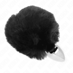 KINK ANALNI ČEP Kink With Fur Rabbit Tail (3 cm) 