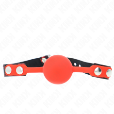 KINK GAG Kink Silicone Ball Model 2 Red (4 cm)