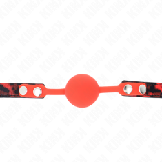 KINK GAG Kink Silicone Ball Model 2 Red (4 cm)