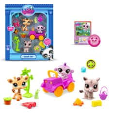 Littlest Pet Shop 3 figurice Safari