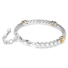 Swarovski Bleščeča zapestnica s kristali Matrix Tennis 5666425