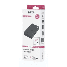 Hama USB čitalnik kartic vse v enem, USB-A 3.0