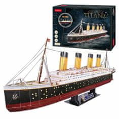 CubicFun Otroške puzzle iz lesa CubicFun Titanic 3D 266 Kosi