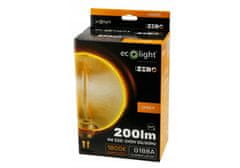 Eco light Dekorativna LED žarnica E27 4W 200lm G188 Amber Retro - serija ZERO