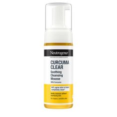 Neutrogena Curcuma Clear Soothing Cleansing Mousse čistilna pena 150 ml unisex