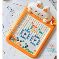 WOOPIE  Magnetna risalna tabla Montessori MagPad Carrot Rabbit