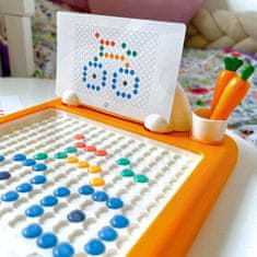 WOOPIE  Magnetna risalna tabla Montessori MagPad Carrot Rabbit