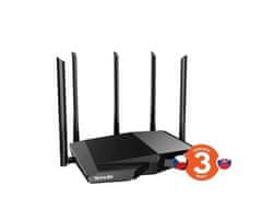 Tenda TX27 Pro AXE5700 WiFi6E Router, 1x GWAN, 3x GLAN, IPv6, BSS Color, VPN strežnik, WPA3, CZ aplikacija