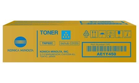 Konica Minolta TNP92C,Toner cian za bizhub C3120i, 4000 strani