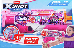 Zuru Vodna pištola X-Shot Skins Fast Fill Pink