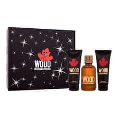 Dsquared² Wood Set toaletna voda 100 ml + gel za prhanje 100 + balzam po britju 100 ml za moške