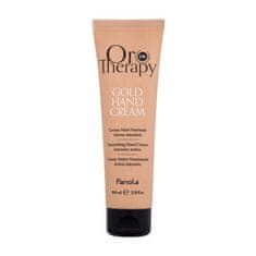 Fanola Oro Therapy 24K Gold Hand Cream hranilna in vlažilna krema za roke 100 ml za ženske