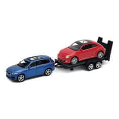 Welly Autovlek Volvo XC90 + VW The Beetle 1:34