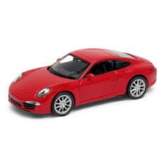 Carrera Welly Porsche 911 (991) S Coupe 1:34 rdeča