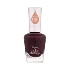 Sally Hansen Color Therapy negovalen lak za nohte 14.7 ml Odtenek 373 tathing to wine about