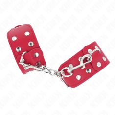 KINK OKOVI ZA ZAPESTJE Kink With Double Line Red