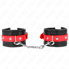 KINK OKOVI ZA ZAPESTJE Kink Black With Red Belt