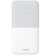 Huawei Prenosni usmerjevalnik Huawei E5586-326, bele barve, 4G LTE, kapaciteta baterije 1500 mAh, do 6 ur delovanja, 16 uporabnikov Wi-Fi, USB Type-C, enopasovni 2.4 GHz.