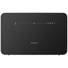 Huawei Huawei B535-232A usmerjevalnik (črna barva) - Dvopasovni, 4G LTE, 64 povezanih naprav, 4 Ethernet LAN vhodi, zmogljivost do 12 W, idealen za domačo uporabo.