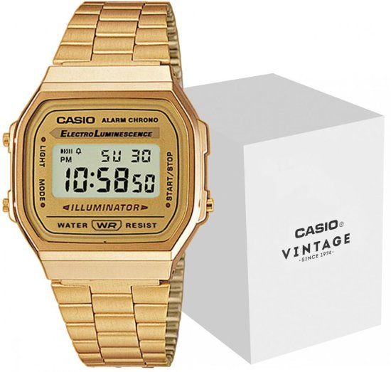 Casio CASIO Vintage A168WG-9EF ura + škatla