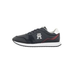 Tommy Hilfiger Čevlji mornarsko modra 43 EU Runner Evo Lth Mix