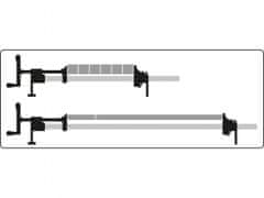 Extol Premium Objemka cevasti nastavljiv, fiksacija na fiksnem konec z uporabo cevi z zunanjim navojem DN 20 - 3/4" -26,9mm