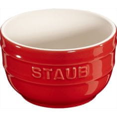 Staub Ramekin Staub Mini, 2 kosa, 200 ml, rdeče barve - Idealno za serviranje in pečenje v manjših porcijah.