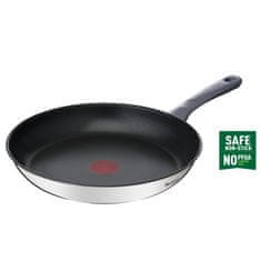 Tefal Tefal Daily Cook G7300455 - Vsestranska ponva iz nerjavečega jekla, 24 cm, primerna za vse vrste štedilnikov, enostavna za čiščenje.