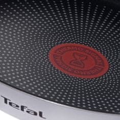 Tefal Tefal DUETTO+ G7320434: Večnamenska ponev, 24 cm, nerjavno jeklo, nedrseča prevleka, primerna za vse vrste kuhališč, enostavno čiščenje.