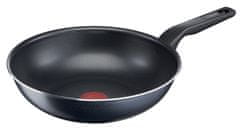 Tefal TEFAL XL Force Wok ponev premera 28 cm, brez PFOA, s titanovo notranjo prevleko, primerna za steklokeramične, plinske in električne kuhalnike