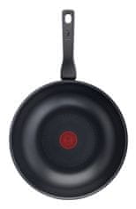 Tefal TEFAL XL Force Wok ponev premera 28 cm, brez PFOA, s titanovo notranjo prevleko, primerna za steklokeramične, plinske in električne kuhalnike