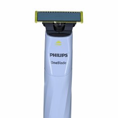 Philips Philips OneBlade Prvi Britje QP1324/20 - Akumulatorski, Načini Wet & Dry, Ergonomična Oblika, Modra Barva