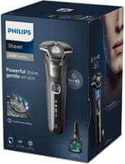 Philips Moški električni brivnik Philips SHAVER Series 5000 S5887/50 - mokro in suho britje s 3 dodatki, hitro polnjenje, prenosni zaklep.