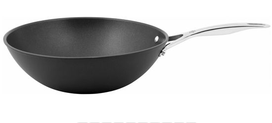 Ballarini Wok ponev Ballarini Alba, premer 30 cm, nerjaveče jeklo, titanova prevleka, primerna za vse vrste kuhališč, enostavno za čiščenje.