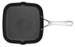 Ballarini Grill ponev Ballarini Alba Titanium 28 cm - non-stick, odlično za indukcijske, plinske in električne kuhalnike, enostavna za čiščenje.