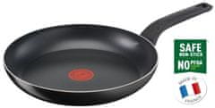 Tefal Tefal Simply Clean B5670653 vsaka kuhinjska ponev s premazom iz titana, non-stick, 28 cm, črna, primerno za plin in keramiko