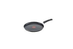 Tefal Pekača za palačinke TEFAL Simple Cook 25 cm z negovano površino in indikatorjem toplote Thermo-Spot, črna, enostavna za čiščenje.