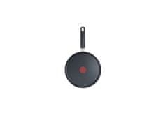 Tefal Pekača za palačinke TEFAL Simple Cook 25 cm z negovano površino in indikatorjem toplote Thermo-Spot, črna, enostavna za čiščenje.