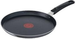 Tefal Panj za palačinke TEFAL Easy Plus, 25 cm, non-stick premaz, aluminij, primeren za plin, elektriko, keramiko, halogen, titanova notranjost