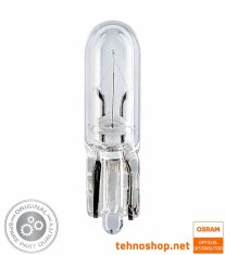 Osram ŽARNICA W1.2W 2721-2BL ORIGINAL T5 12V W2X4.6d 2BL