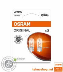 Osram ŽARNICA W3W 2821-2BL ORIGINAL 12V W2.1X9.5d 2BL