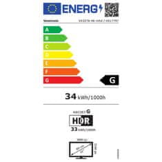 Viewsonic VX3276-4K-mhd 81,3cm (32'') UHD VA DP/HDMI HDR10 zvočniki monitor