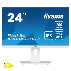 iiyama ProLite XUB2492HSU-W6 60,5cm (23,8") FHD IPS 100Hz HDMI/DP zvočniki monitor