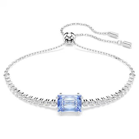 Swarovski Bleščeča zapestnica z modro matrično matriko 5693412