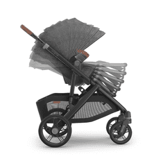 UPPAbaby Vista V3 2v1 otroški voziček, Greyson (0303-VIS-EU-GRY)